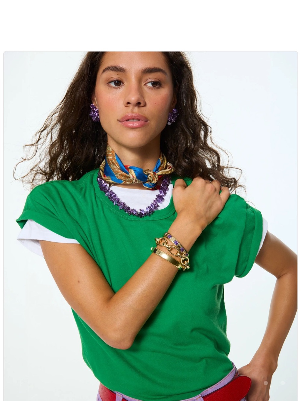 Roxanne Assoulin The Cubic Cluster Earrings - Picture 2 of 4